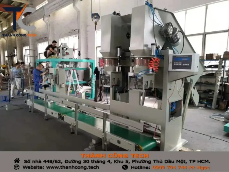 Máy cân đóng bao hạt tiêu tự động