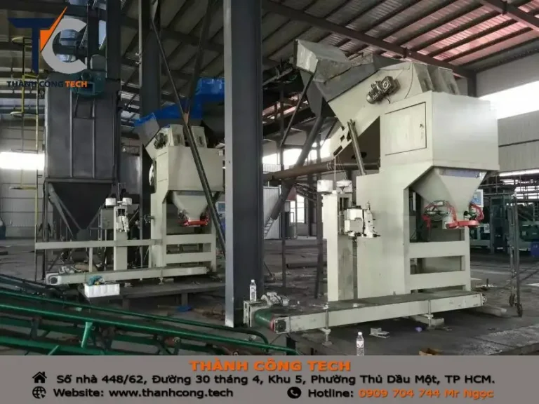 Máy cân đóng bao quặng tự động