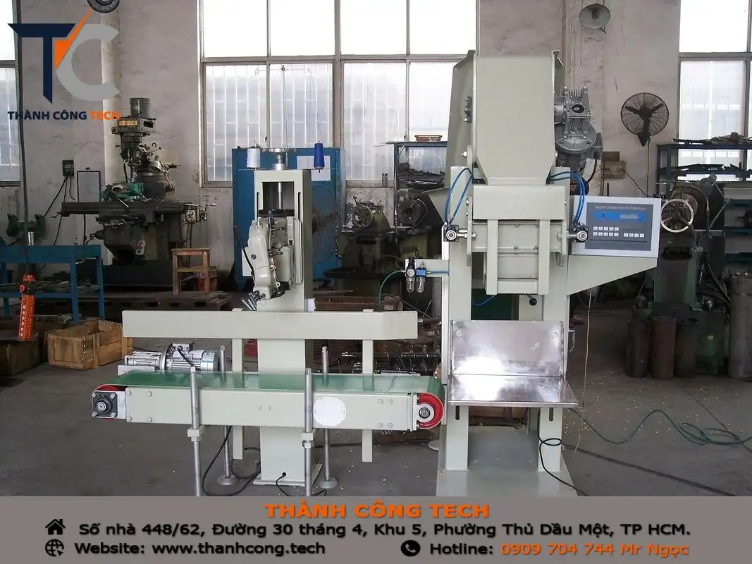 Máy đóng gói tinh bột ngô, máy đóng gói hoàn toàn tự động