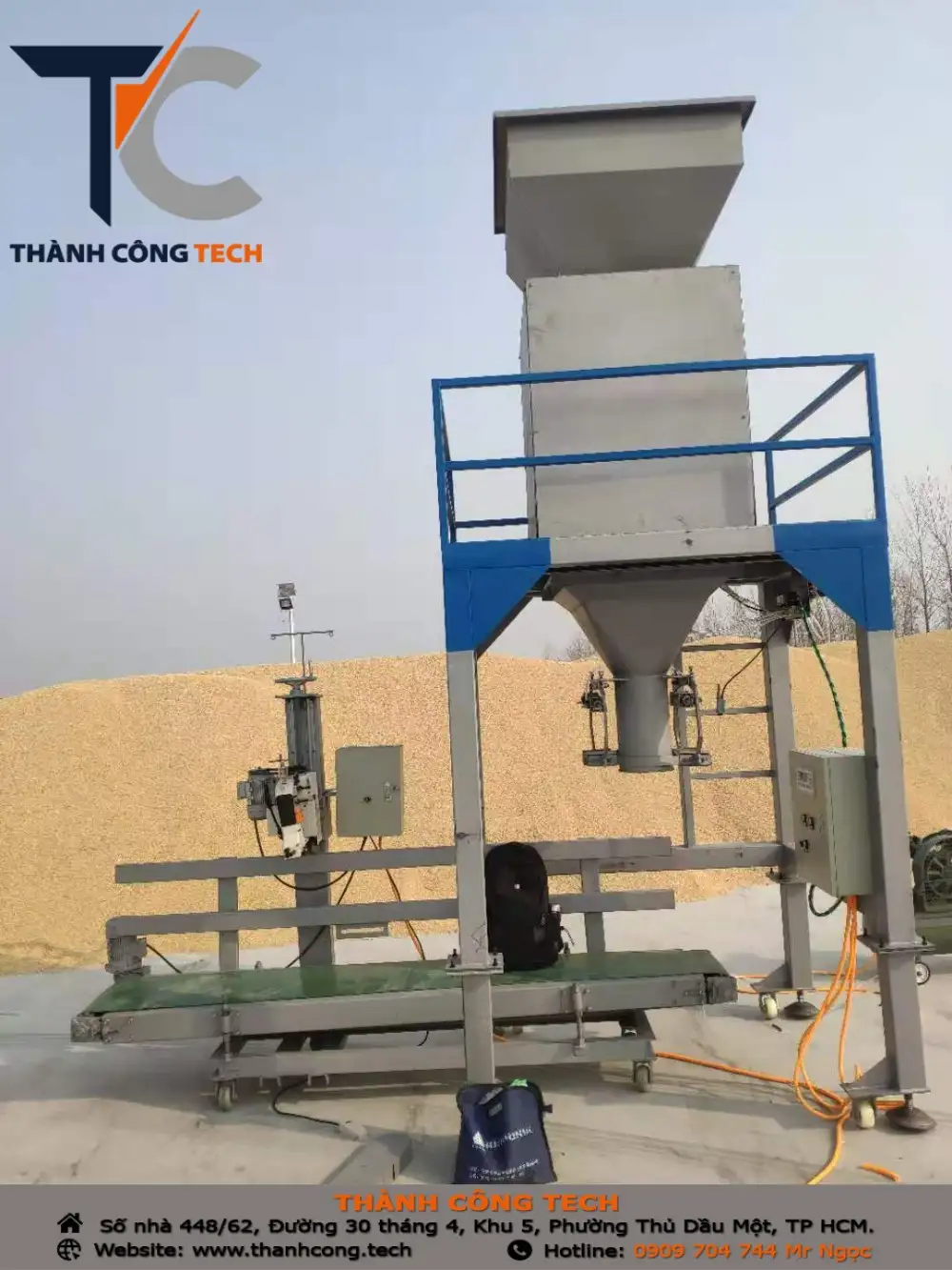 Máy Cân Đóng Bao Cát Tự Động Đa Năng