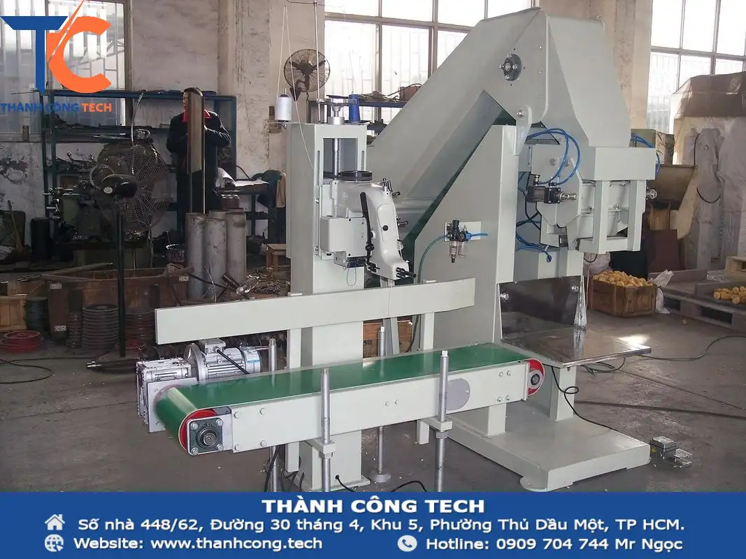 So sánh máy cân đóng bao gạo định lượng điện tử và cân cơ học