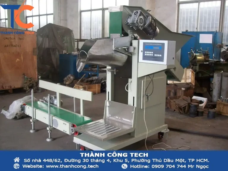 [Case Study] Dây chuyền đóng bao nông sản tiết kiệm 3 nhân công mỗi ngày.