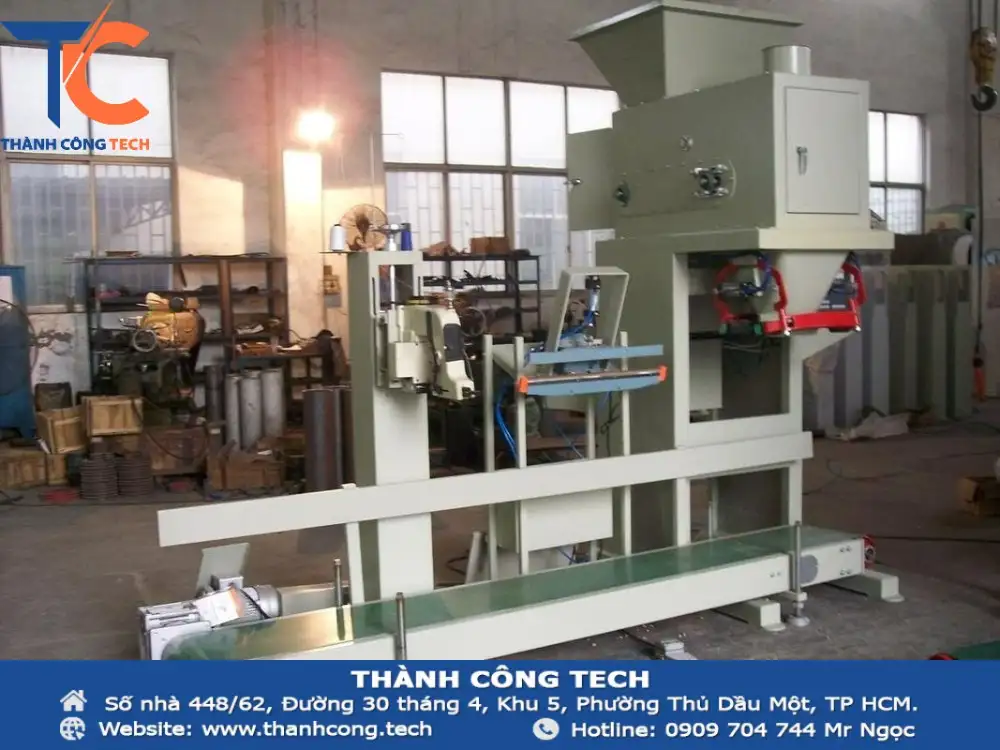 Giải pháp đóng bao đậu phộng, đỗ xanh năng suất cao