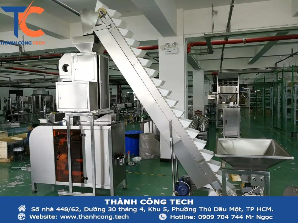 Máy cân đóng bao hạt dưa, hạt hướng dương: Tự động hóa mùa Tết