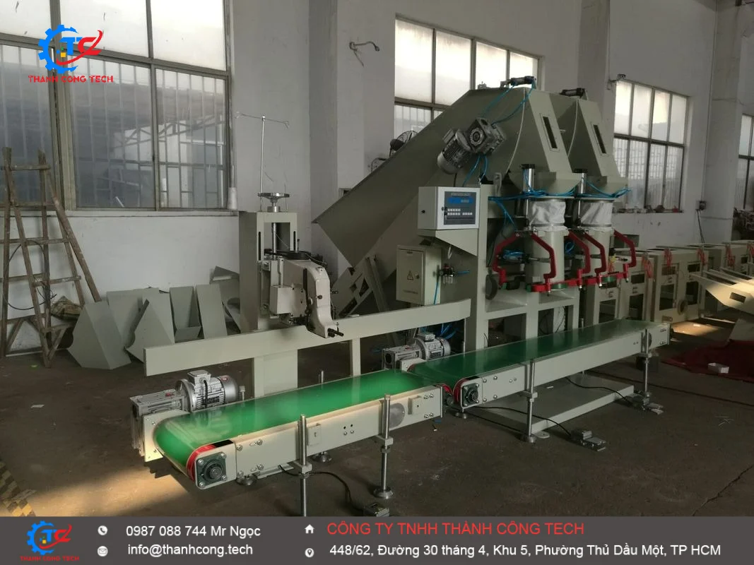 Máy cân đóng bao sắn lát