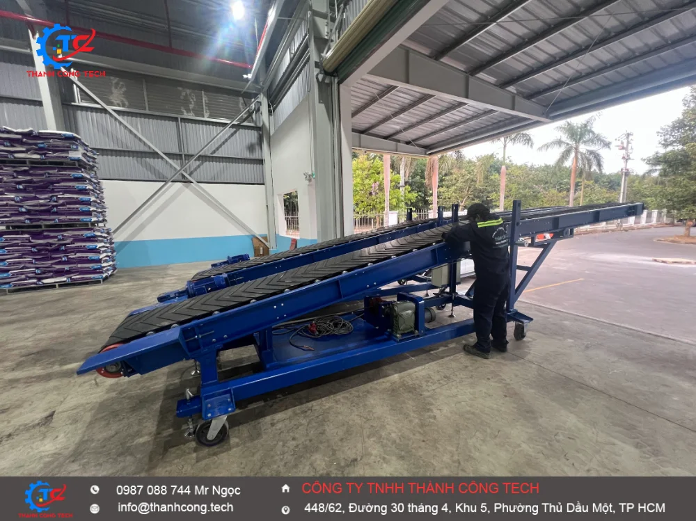 Băng tải lúa gạo