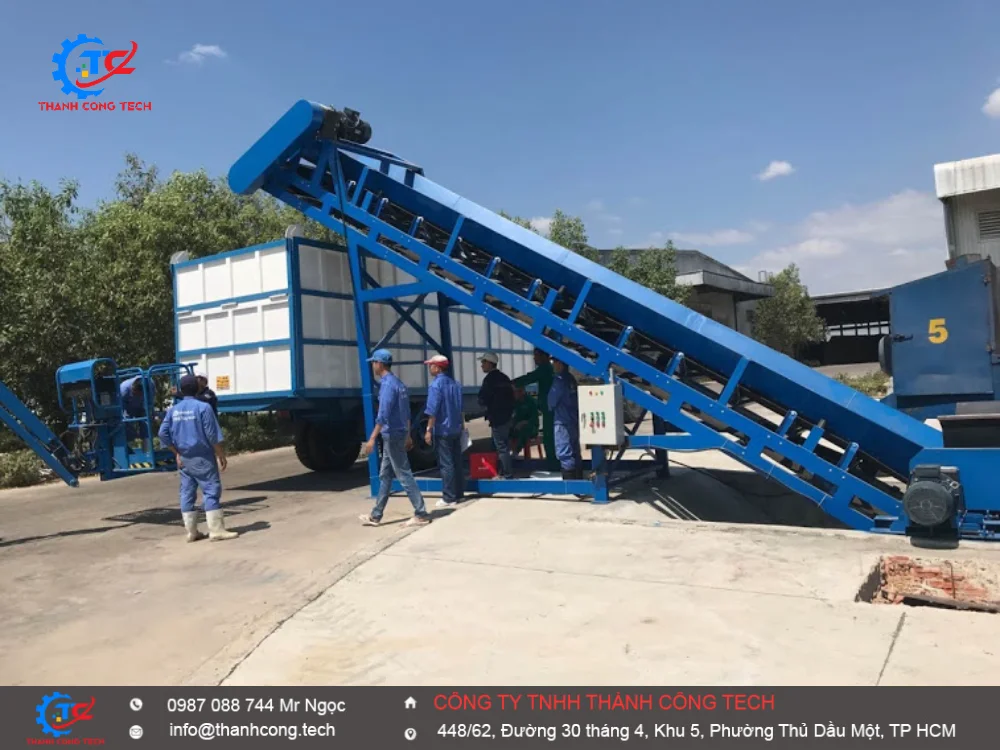 Băng tải sắn lát